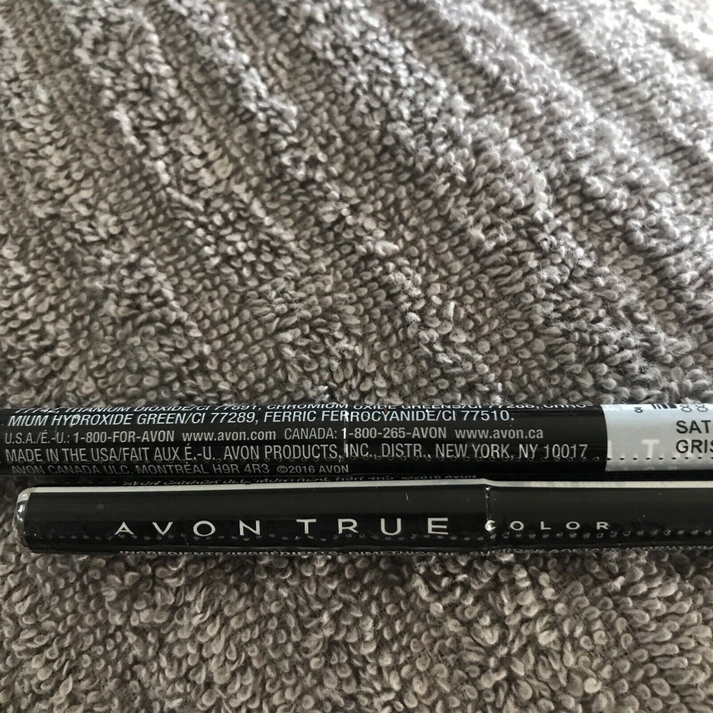 AVON TRUE COLOR GLIMMERSTICKS EYE LINER SATURN GREY (LOT OF 2) SEALED